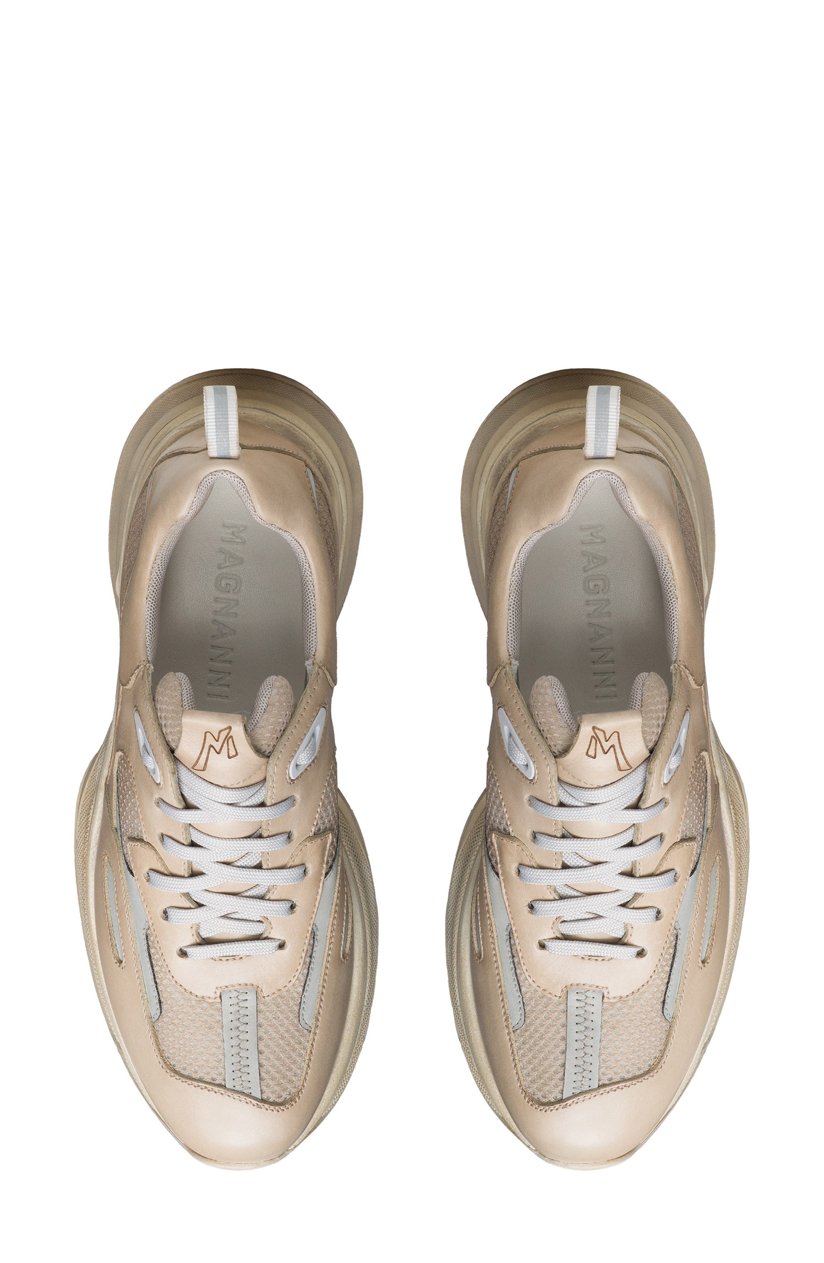 Magnanni Lexi Sneaker, Alternate, color, Bone