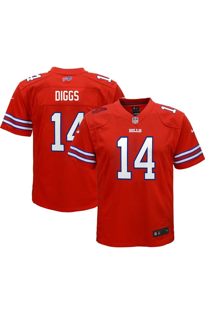 Nike Youth Nike Stefon Diggs Red Buffalo Bills Game Jersey, Main, color,