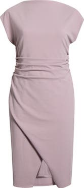 Nordstrom Cap Sleeve Ruched Dress