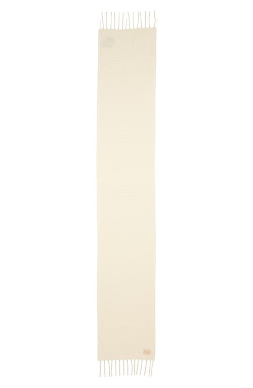 Rag & Bone Textured Cashmere Scarf In Neutral