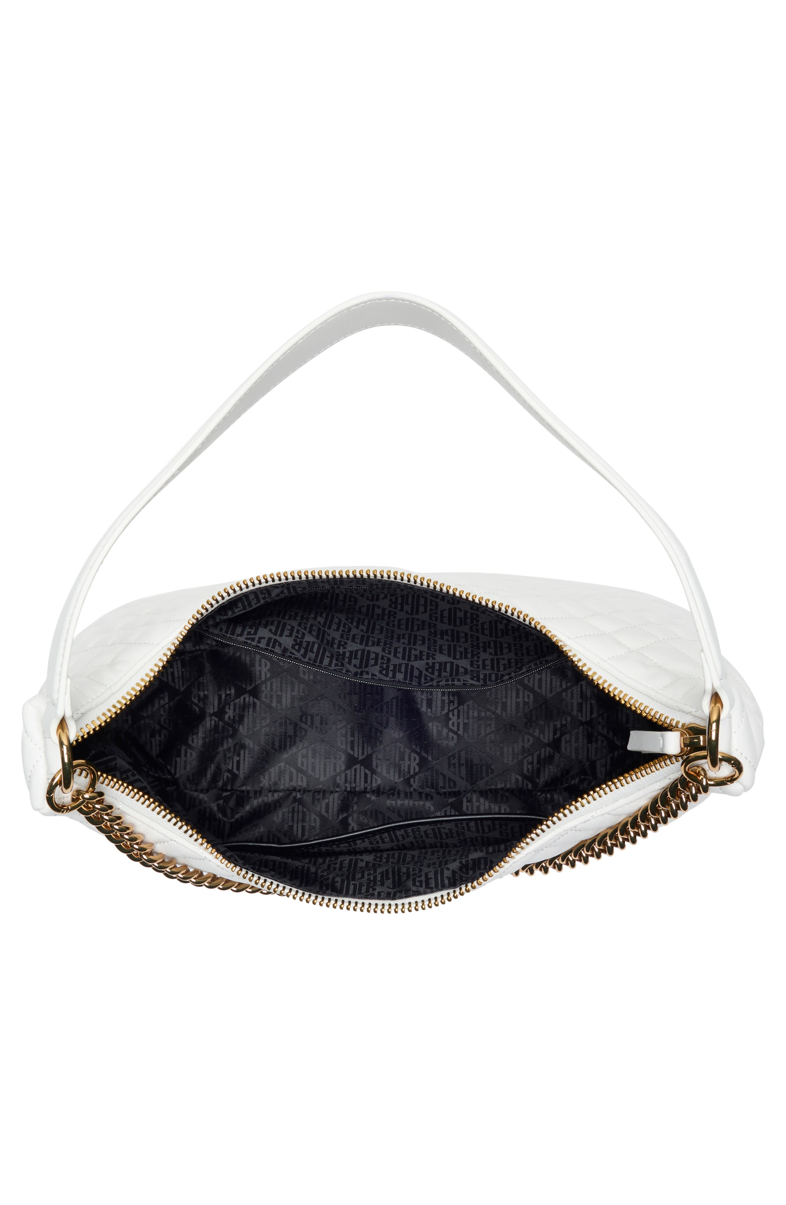 Kurt Geiger London Brixton Large Hobo Shoulder Bag, Alternate, color, White