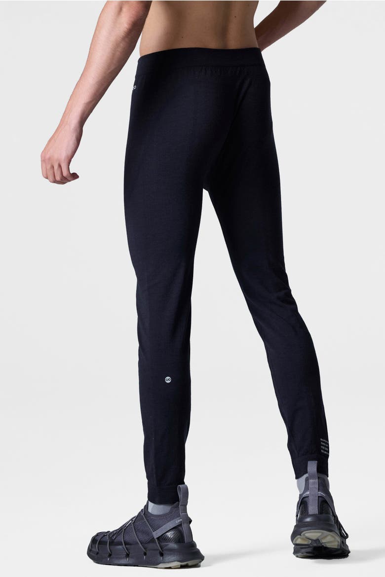 Tech Merino Base Layer Slim Fit Jogger, Alternate, color, Black