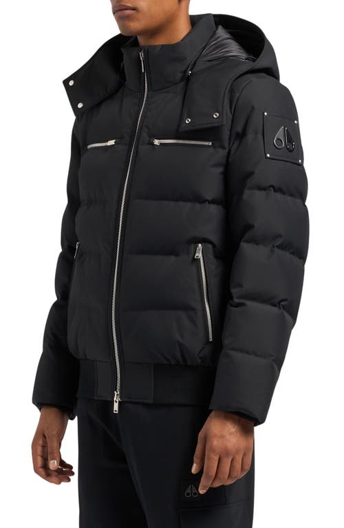 Moose Knuckles Cloud Padded Jacket In Black