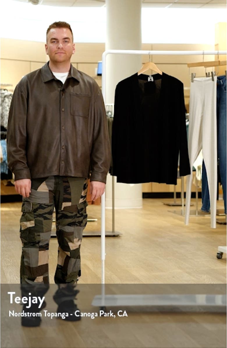 Malibu Open Front Cardigan, sales video thumbnail