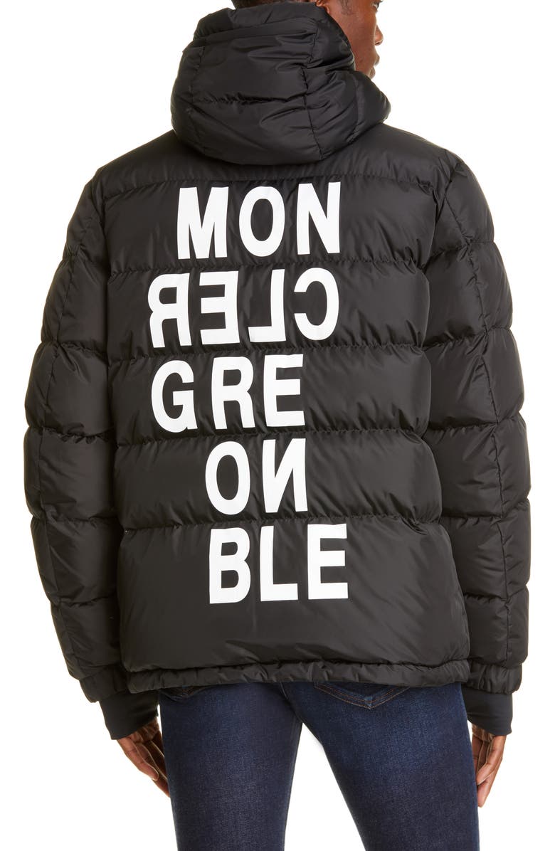 Moncler Grenoble Isorno Hooded Nylon Puffer Jacket, Alternate, color,