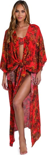 Kara Jungle Cover-Up Maxi Duster