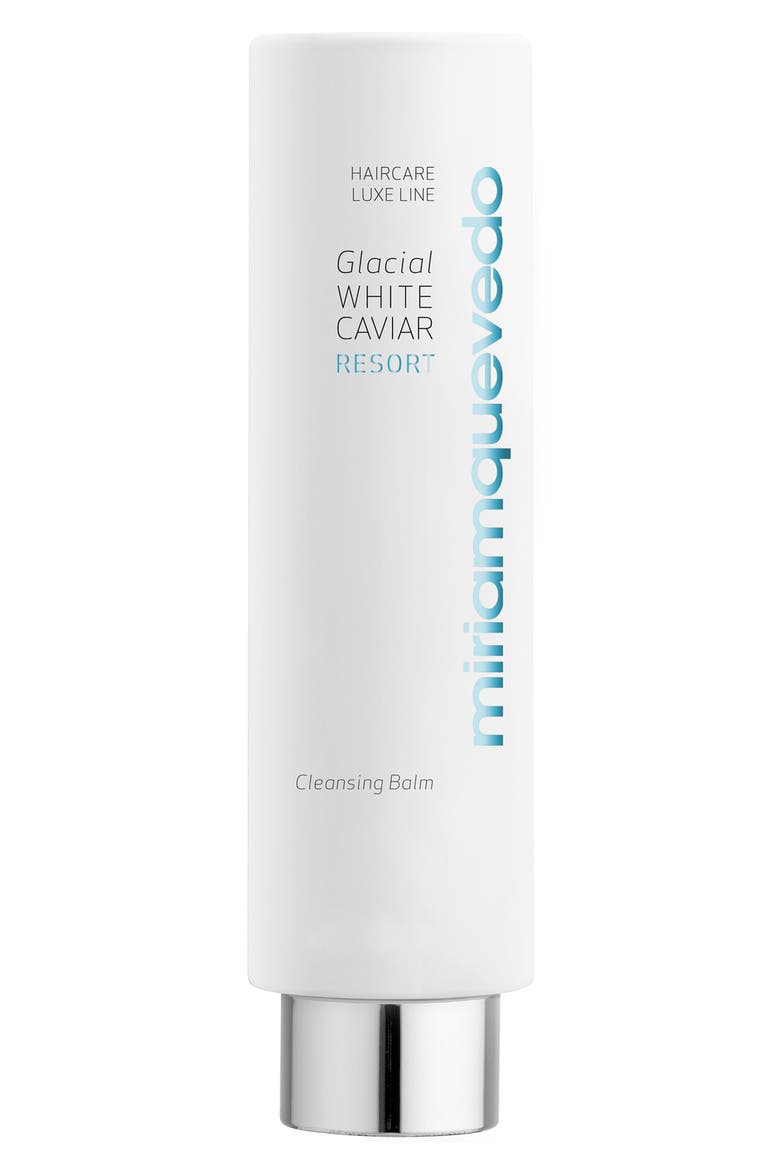 Glacial White Caviar Resort Cleansing Hair Balm, Main, color, NO COLOR
