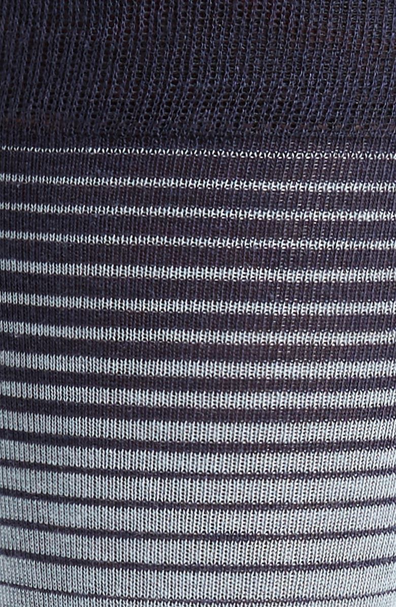 Cole Haan Stripe & Dot Socks, Alternate, color, Marine Blue