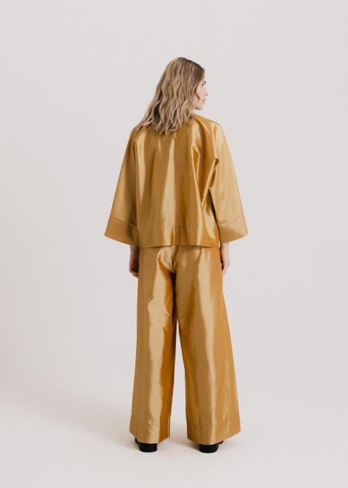 Alas Wide Pleated Pants In Multi
