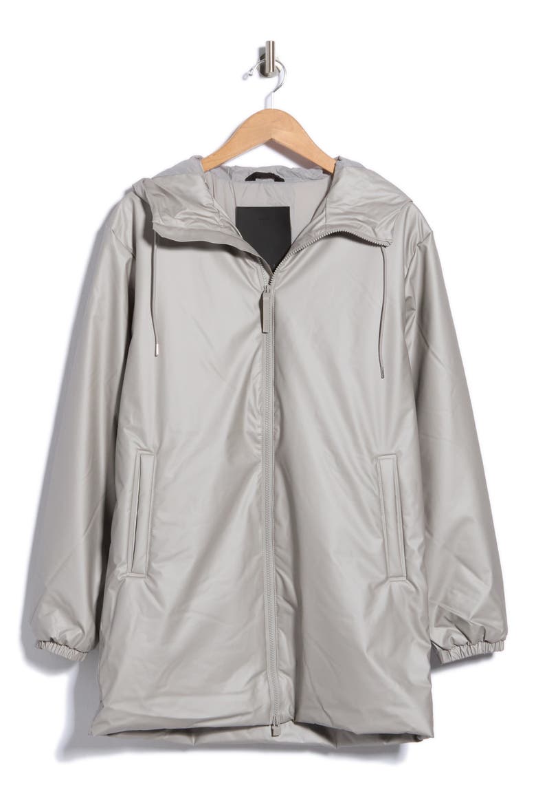 Lohja Waterproof Long Insulated Jacket, Main, color, NIMBUS