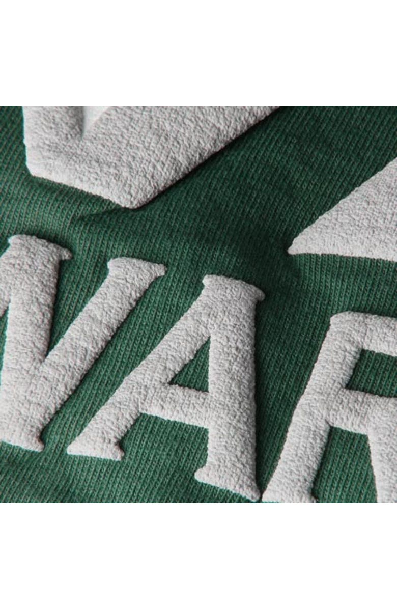 SPIRIT JERSEY Women's Green Hawaii Warriors Ombre Long Sleeve Dip-Dyed Spirit Jersey, Alternate, color, 