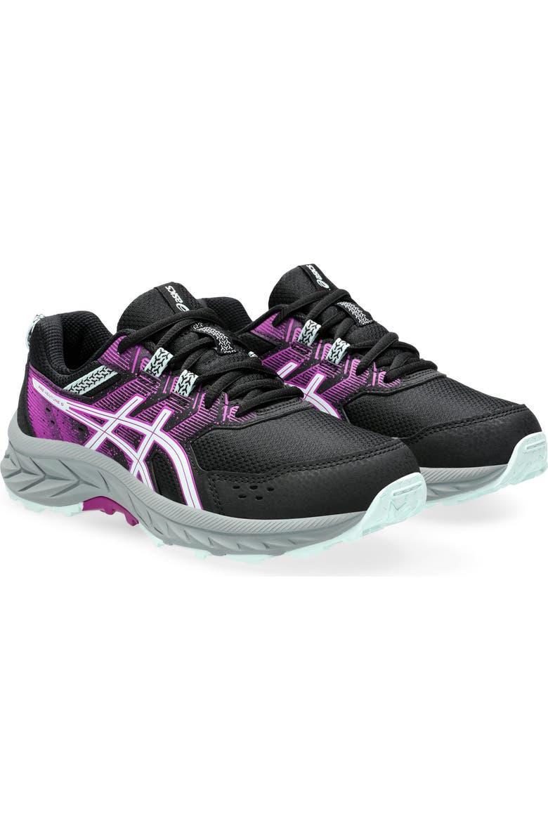 ASICS<sup>®</sup> Kids' Pre Venture 9 Sneaker, Main, color, Black/ Soothing Sea
