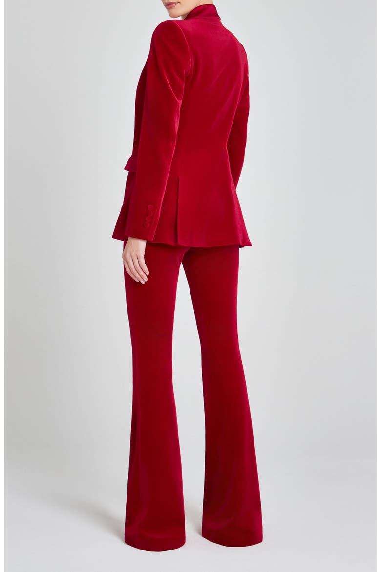 Beatrice Flare Leg Trousers, Alternate, color, RED