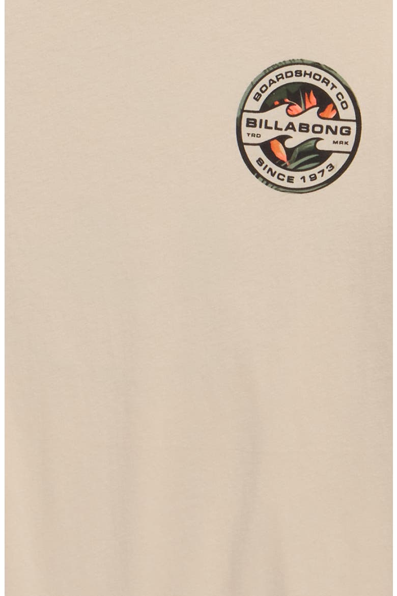 Kids' Hollow Cotton Graphic T-Shirt, Alternate, color, OATMEAL