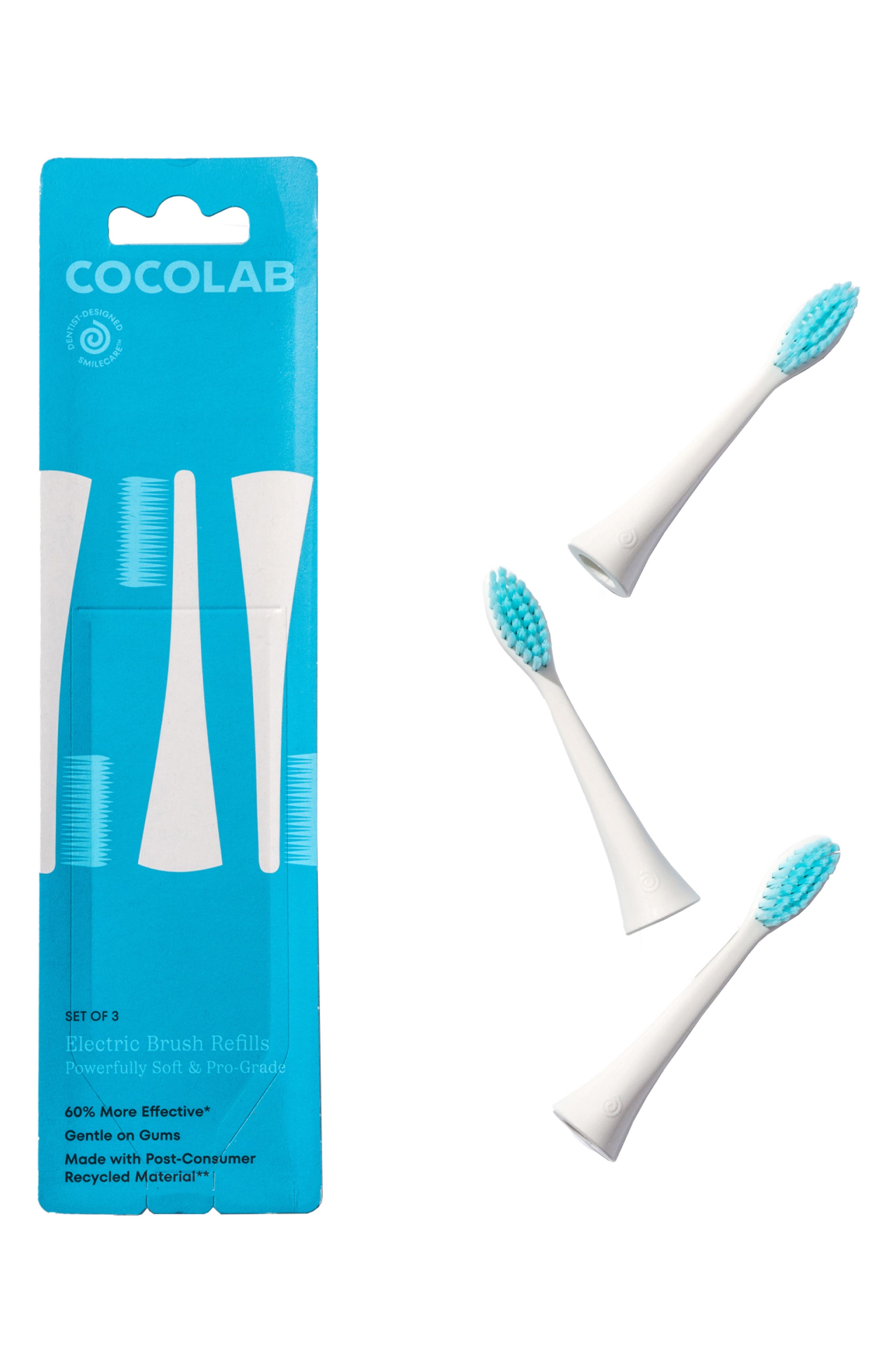 Cocolab 3-pack Electric Brush Refills