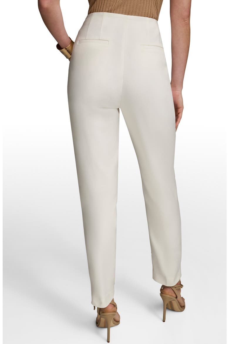 Tab Straight Leg Pants, Alternate, color, CREAM