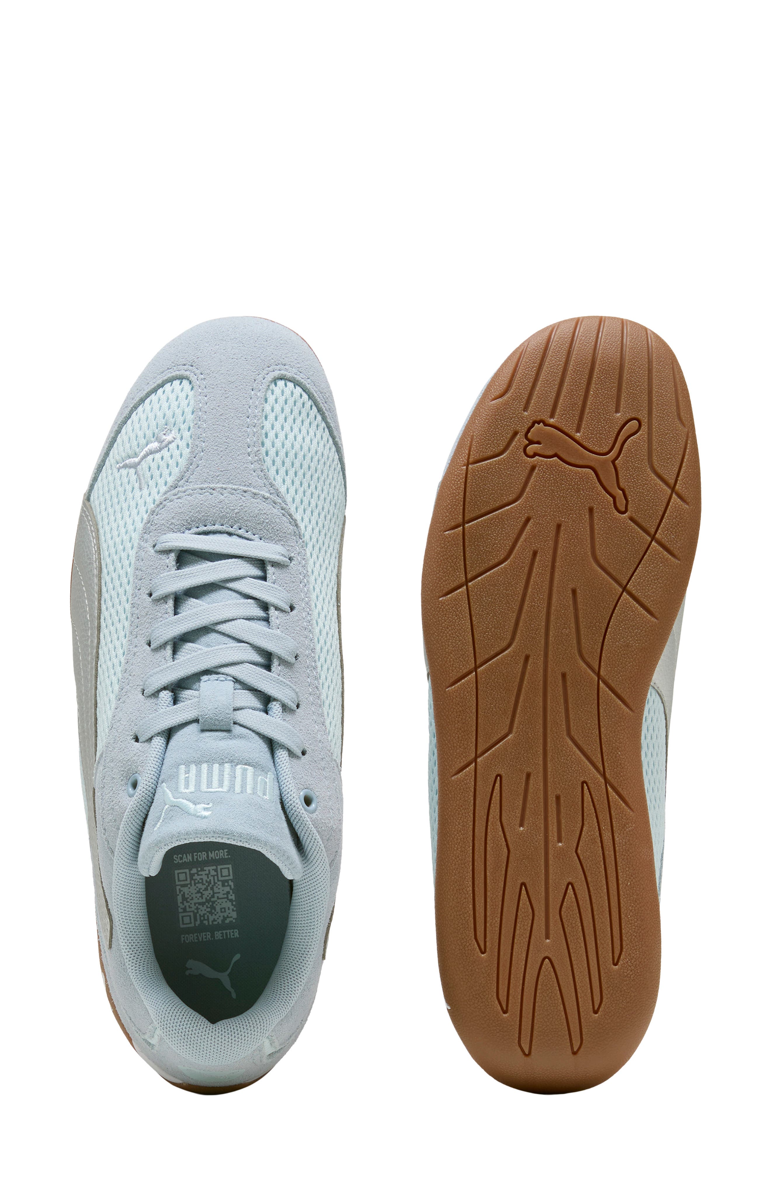 PUMA Replicatch Mesh Sneaker, Alternate, color, Aqua Glow/ Sea Illusion/ Slv