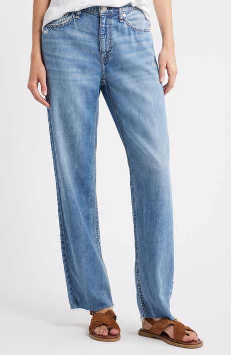 rag & bone Featherweight Dre Low Rise Baggy Boyfriend Jeans