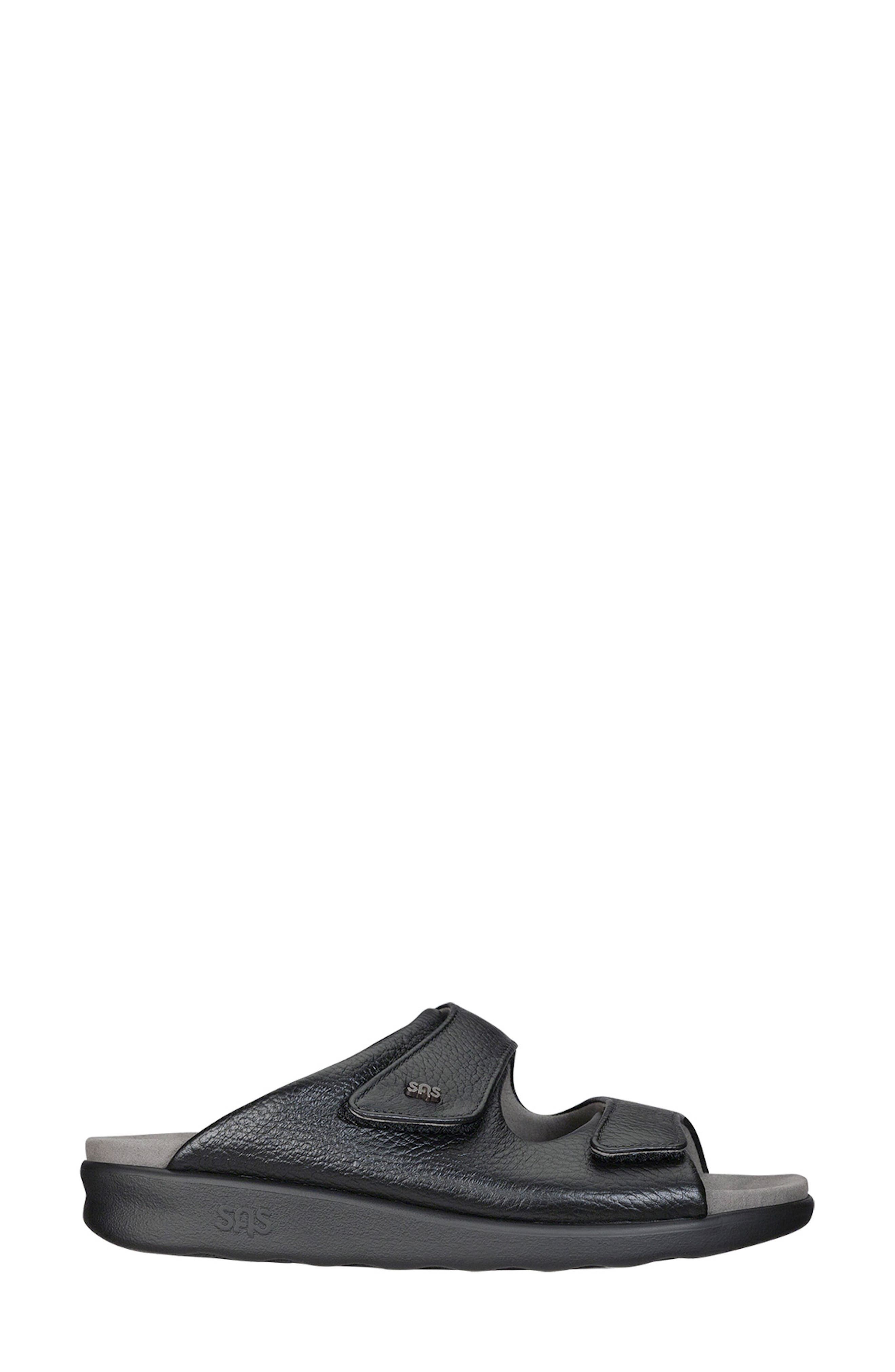 SAS Cozy Slide Sandal, Alternate, color, Black
