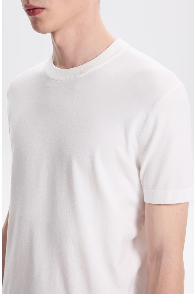 Sarior Short Sleeve Sweater, Alternate, color, WHITE