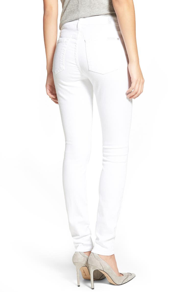 7 For All Mankind <sup>®</sup> 'The Skinny' Skinny Jeans, Alternate, color, 