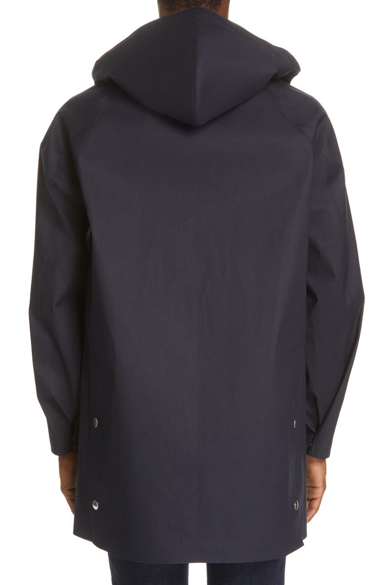 Mackintosh Waterproof Bonded Cotton Raincoat With Removable Hood, Alternate, color, 