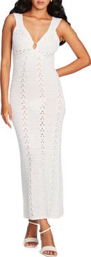 Capittana Daphne Open Stitch Maxi Dress