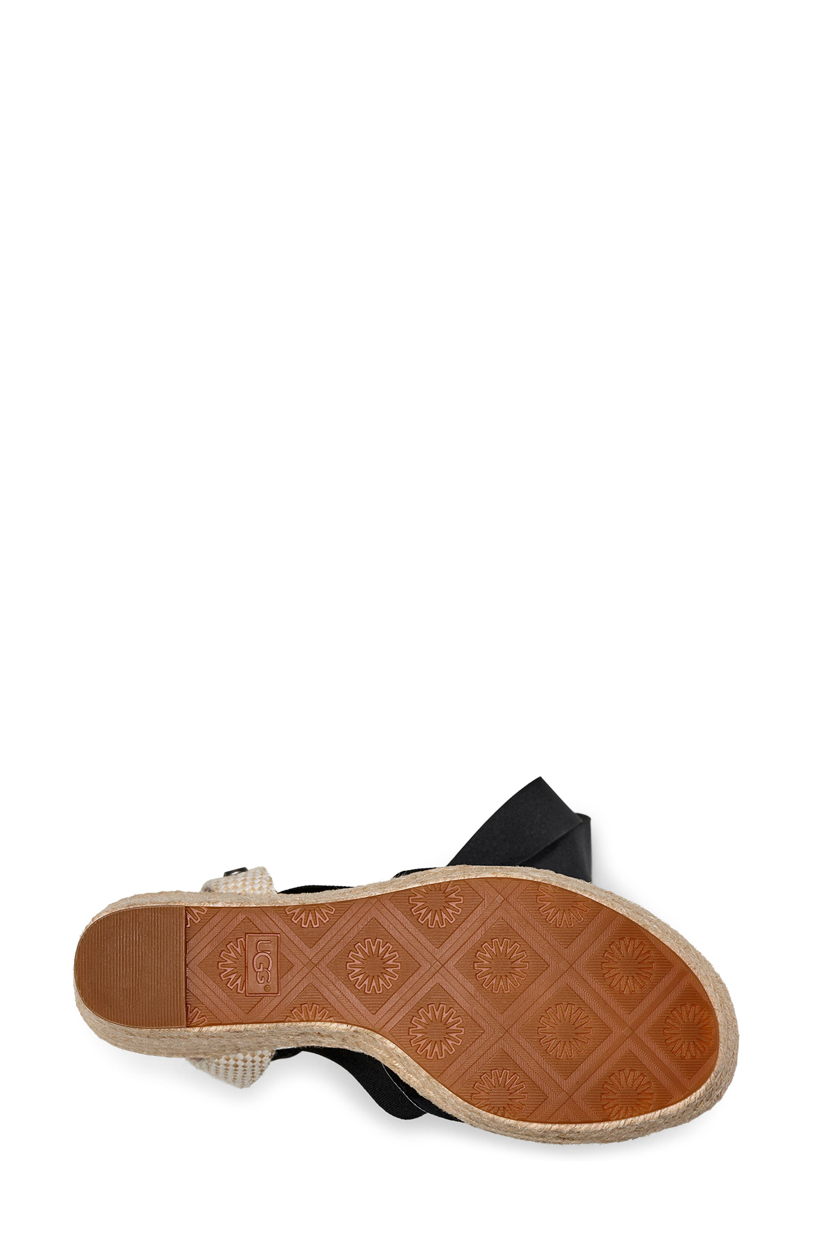 UGG<sup>®</sup> Shiloh Wedge Sandal, Alternate, color, 