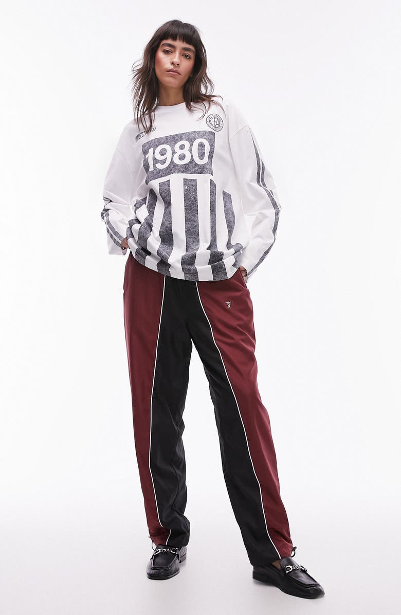 Topshop 1980 Sporty Skater Cotton Graphic T-Shirt, Alternate, color, 