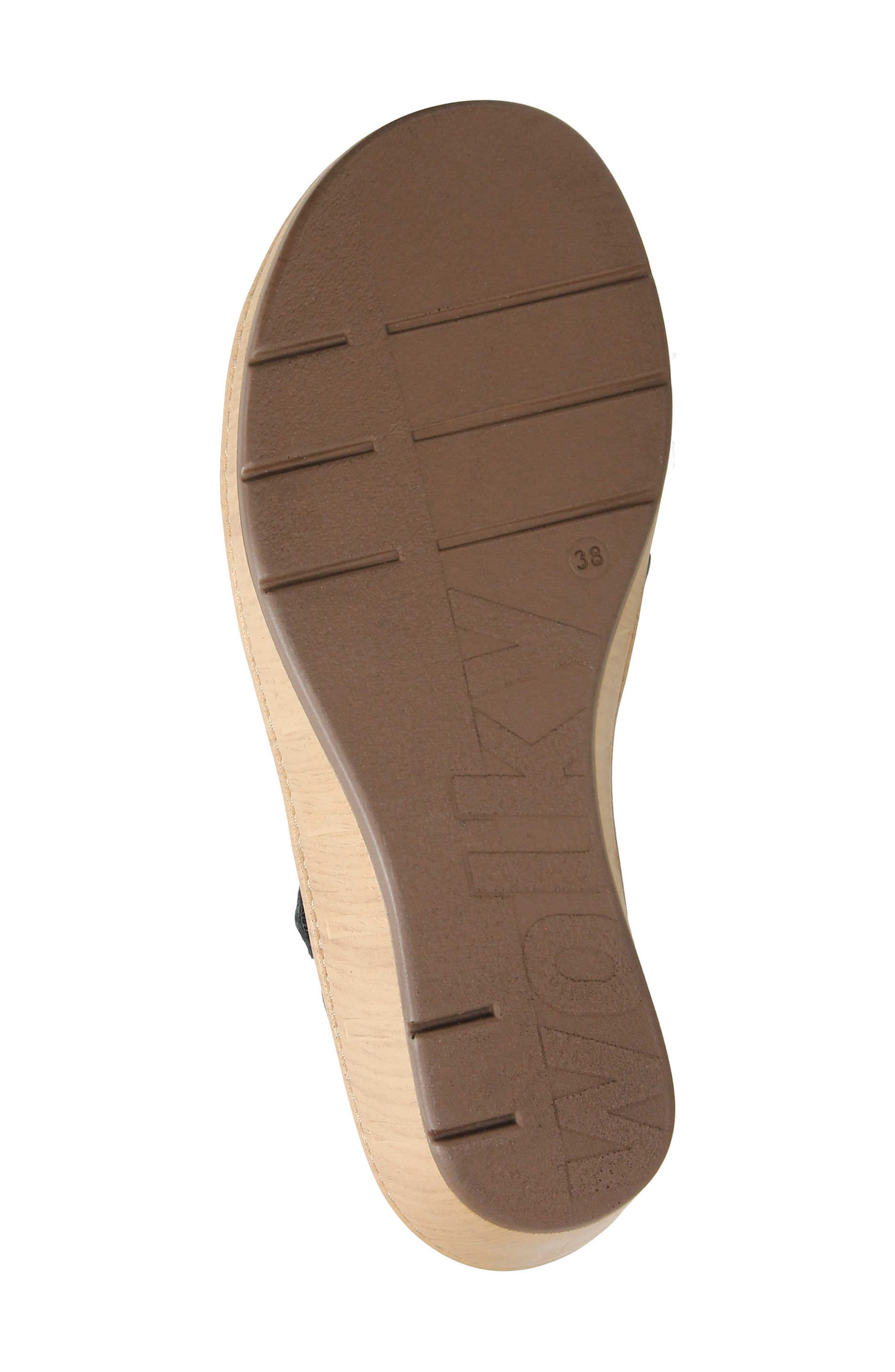 Wolky La Jolla Ankle Strap Platform Wedge Sandal, Alternate, color, 