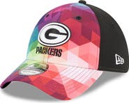 New Era Men's New Era Pink Green Bay Packers 2023 NFL Crucial Catch 39THIRTY Flex Hat