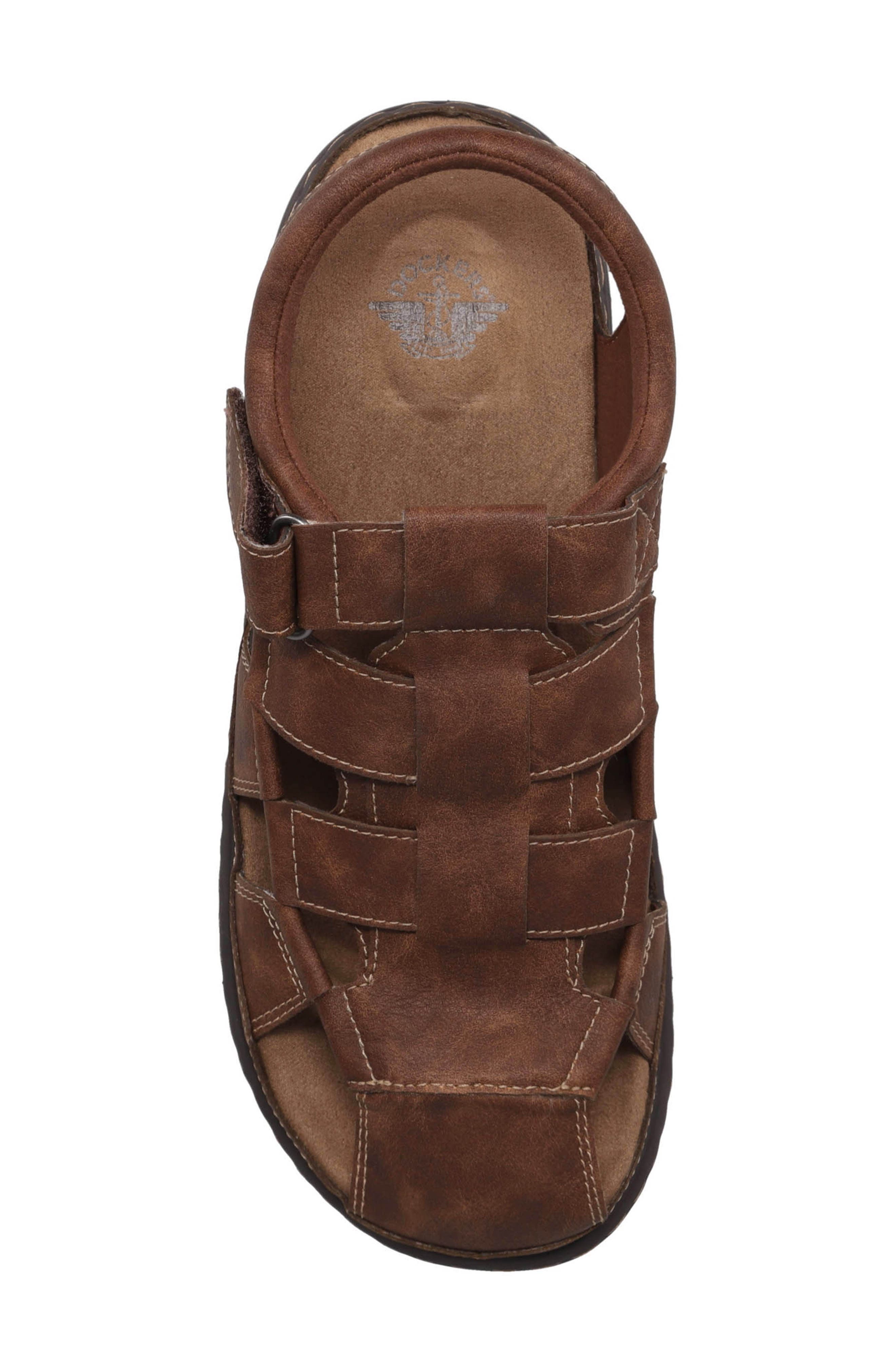 Dockers<sup>®</sup> Sarasota Fisherman Sandal, Alternate, color, Dark Tan