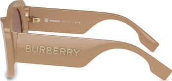 52mm Gradient Square Sunglasses
