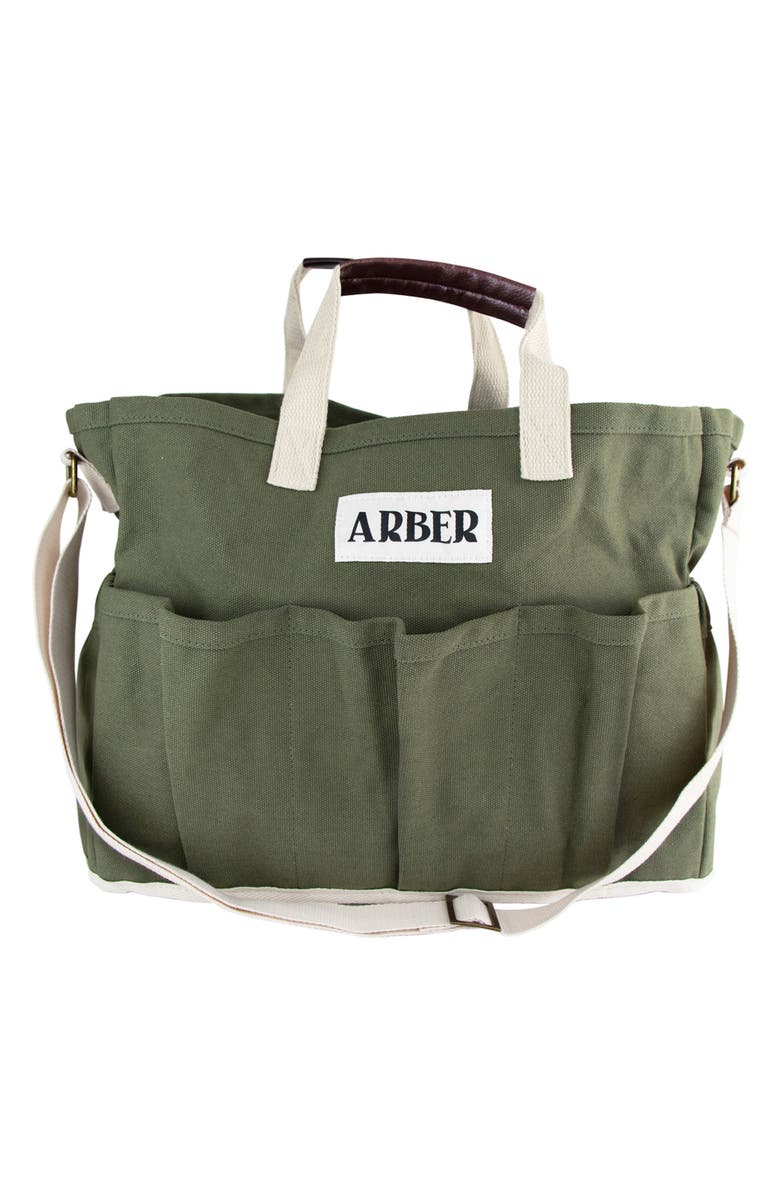 Arber Canvas Garden Tote, Main, color, 
