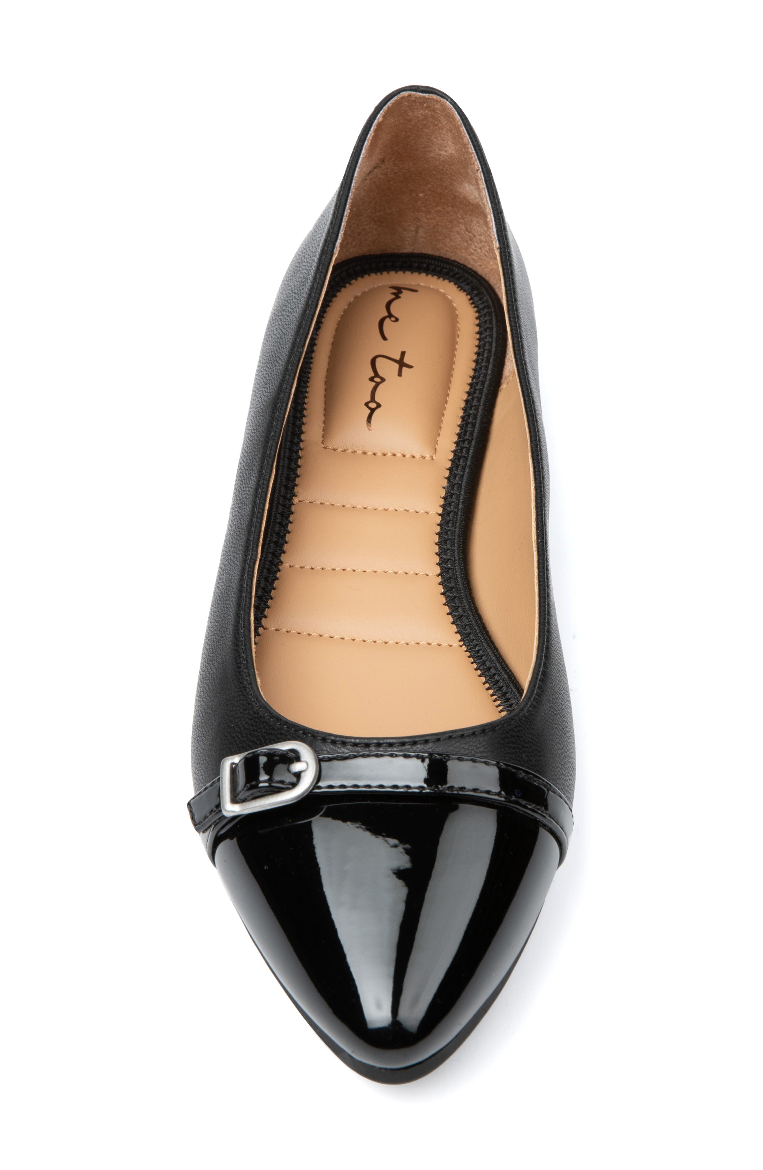 Me Too Aynslee Flat, Alternate, color, Black