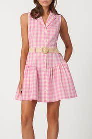 Shoshanna Gingham Natalia Dress