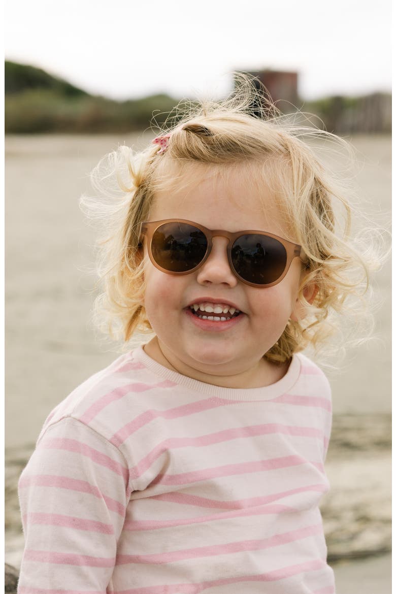 Kids' Cocoa Cloud Keyhole Sunglasses, Alternate, color, COCOA CLOUD