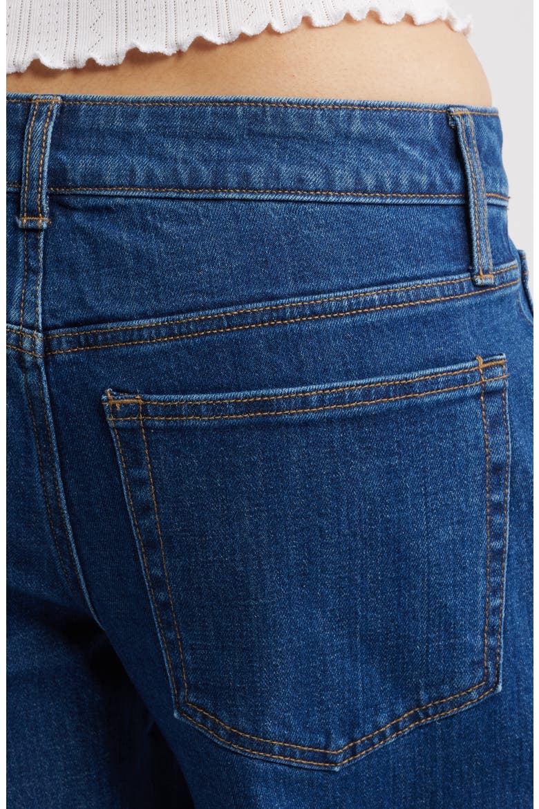 Low Rise Baggy Wide Leg Jeans, Alternate, color, LA BREA WASH