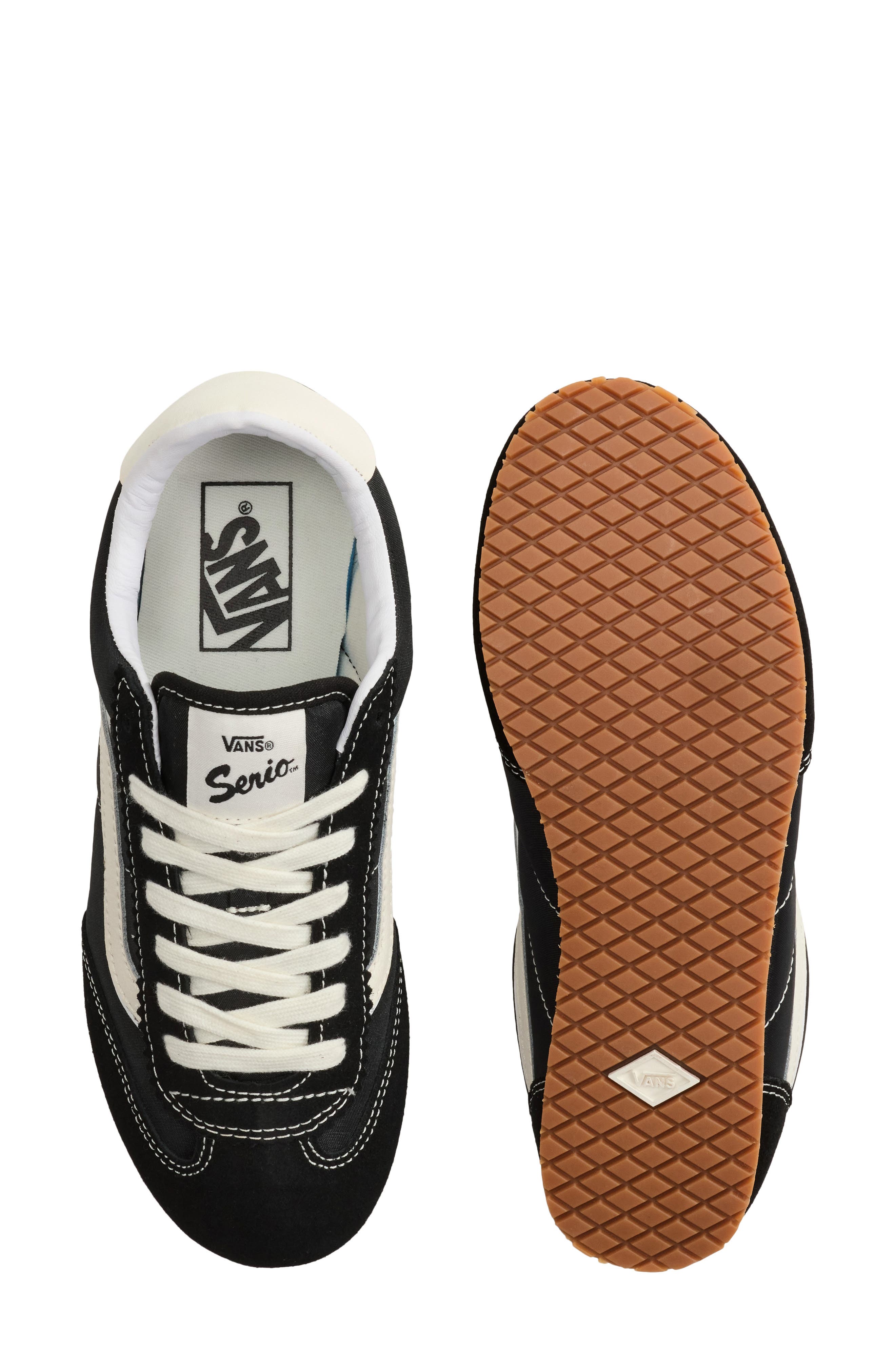 Vans Super Lowpro Sneaker, Alternate, color, Black