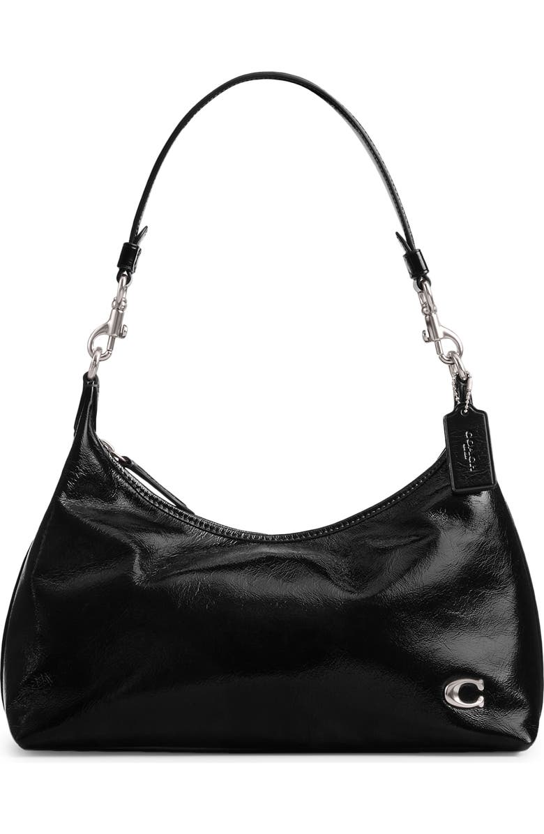 COACH Juliet Glazed Leather Shoulder Bag, Main, color,