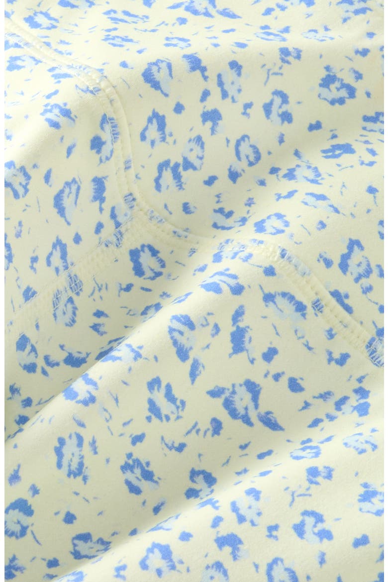 Kids' Live By High Waist Crop Leggings, Alternate, color, YELLOW FROST MAGGIE FLORAL