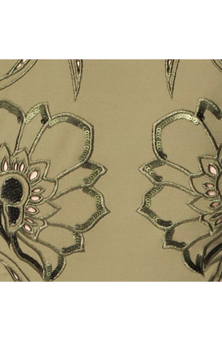 Gottex Hokkaido Mock Neck One Piece, Alternate, color, Light-Olive