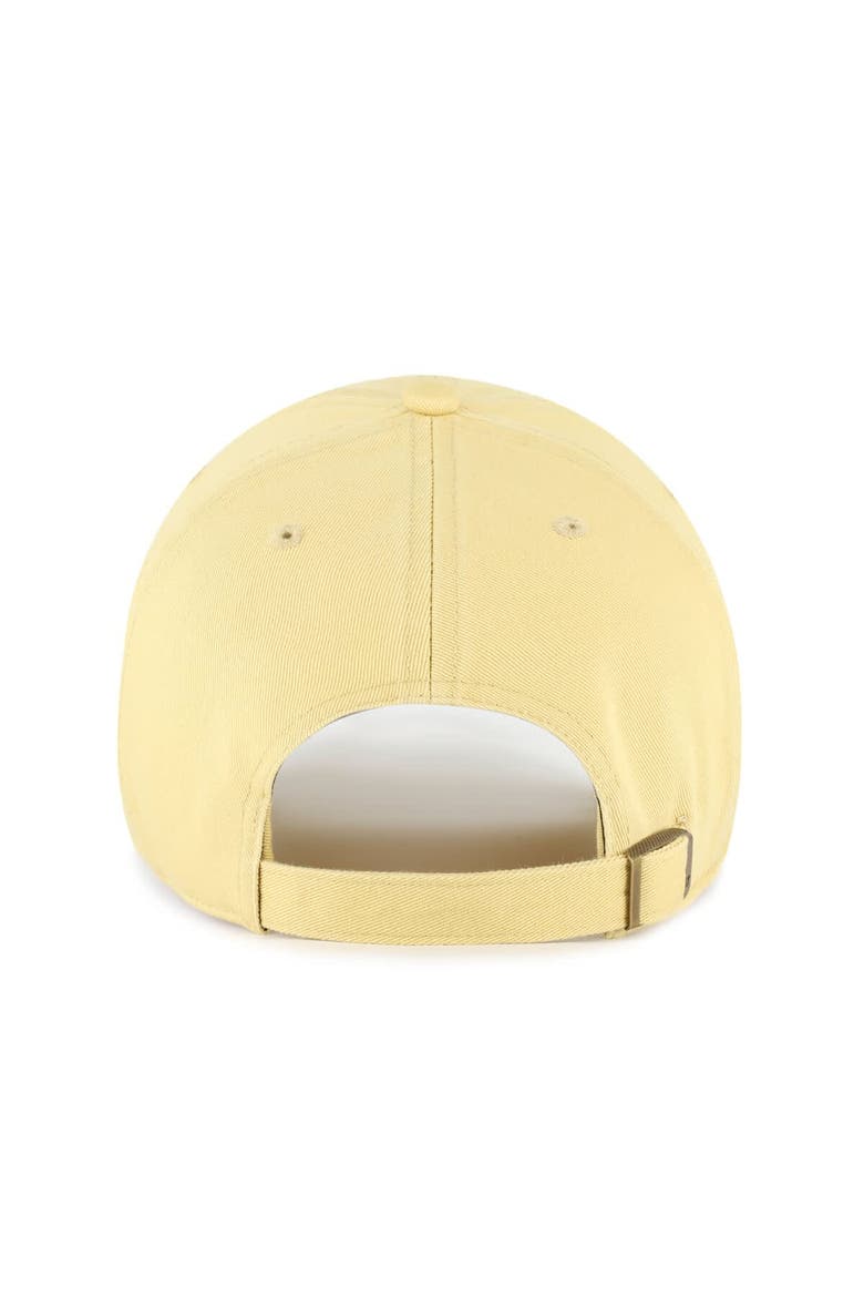 Men's '47 Light Gold Boston College Eagles Clean Up Adjustable Hat, Alternate, color, Gold