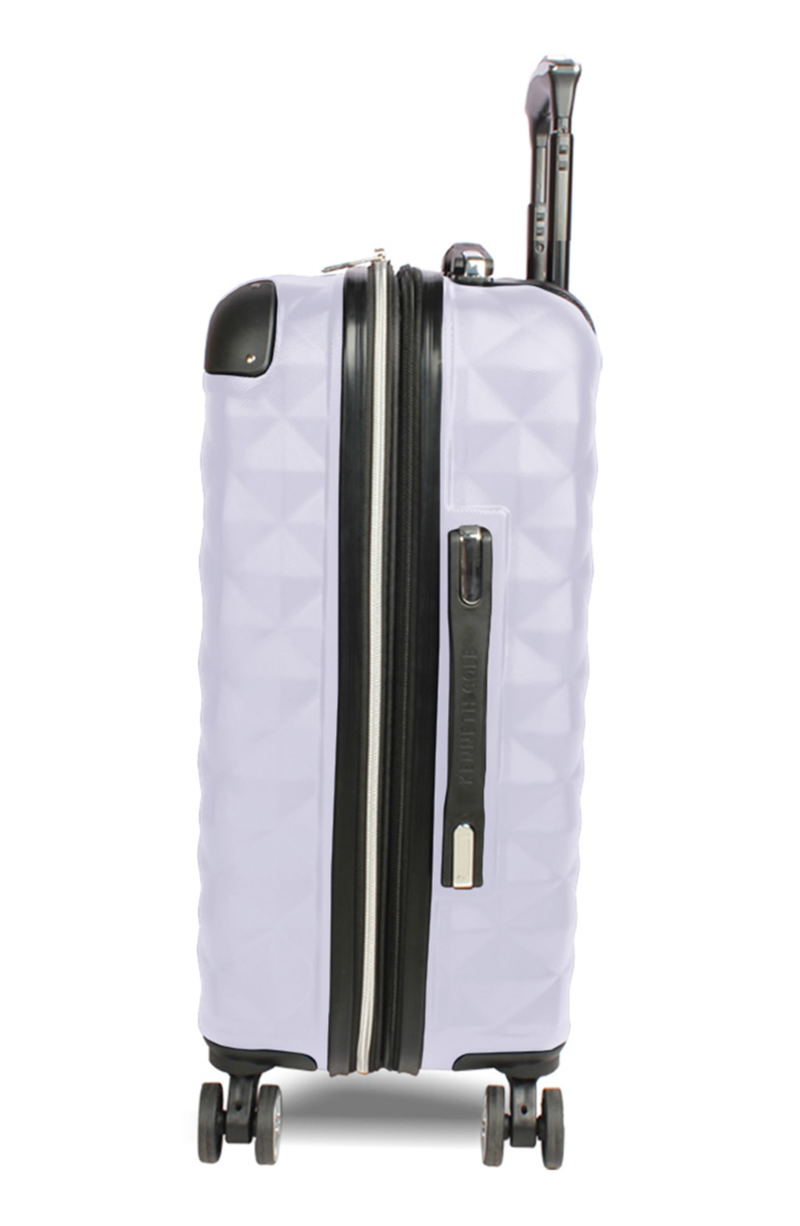 Kenneth Cole Diamond Tower 24-Inch Hardside Spinner Luggage, Alternate, color, Lavender