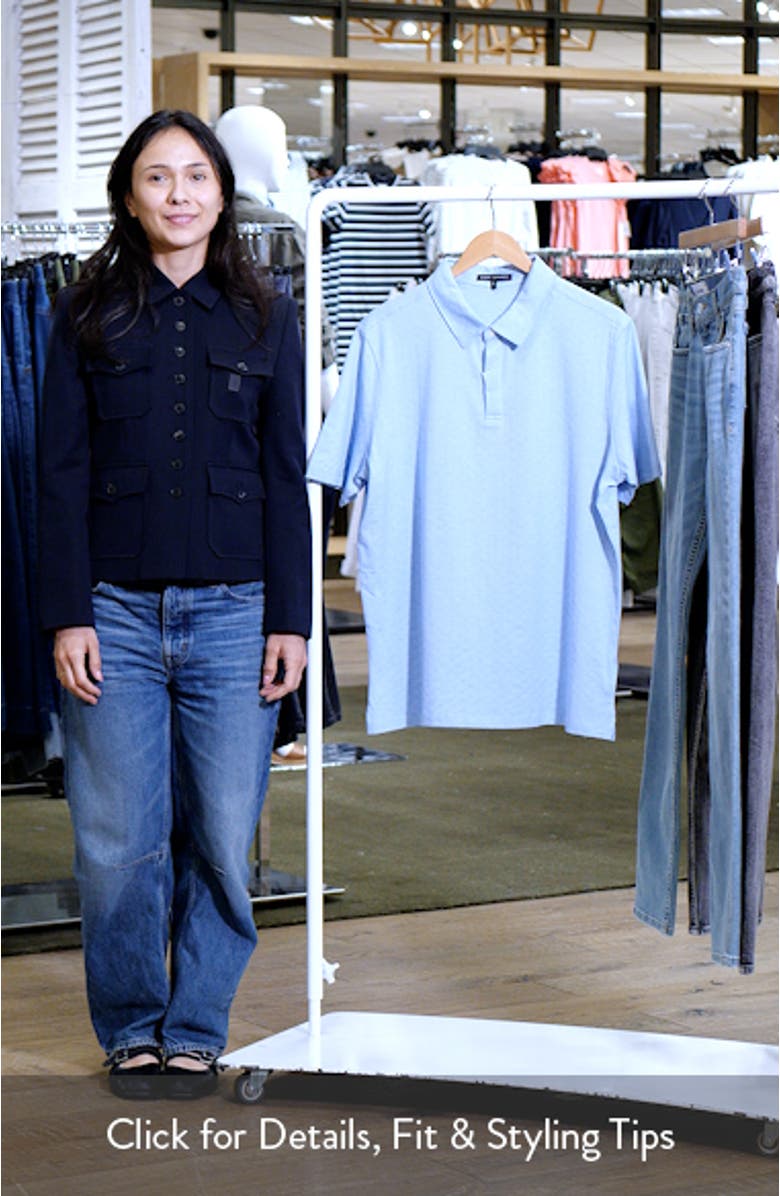 Mirage Geo Jacquard Polo, sales video thumbnail