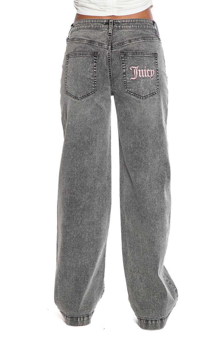 Juicy Couture Abbot Embroidered Pocket Baggy Jeans, Alternate, color,