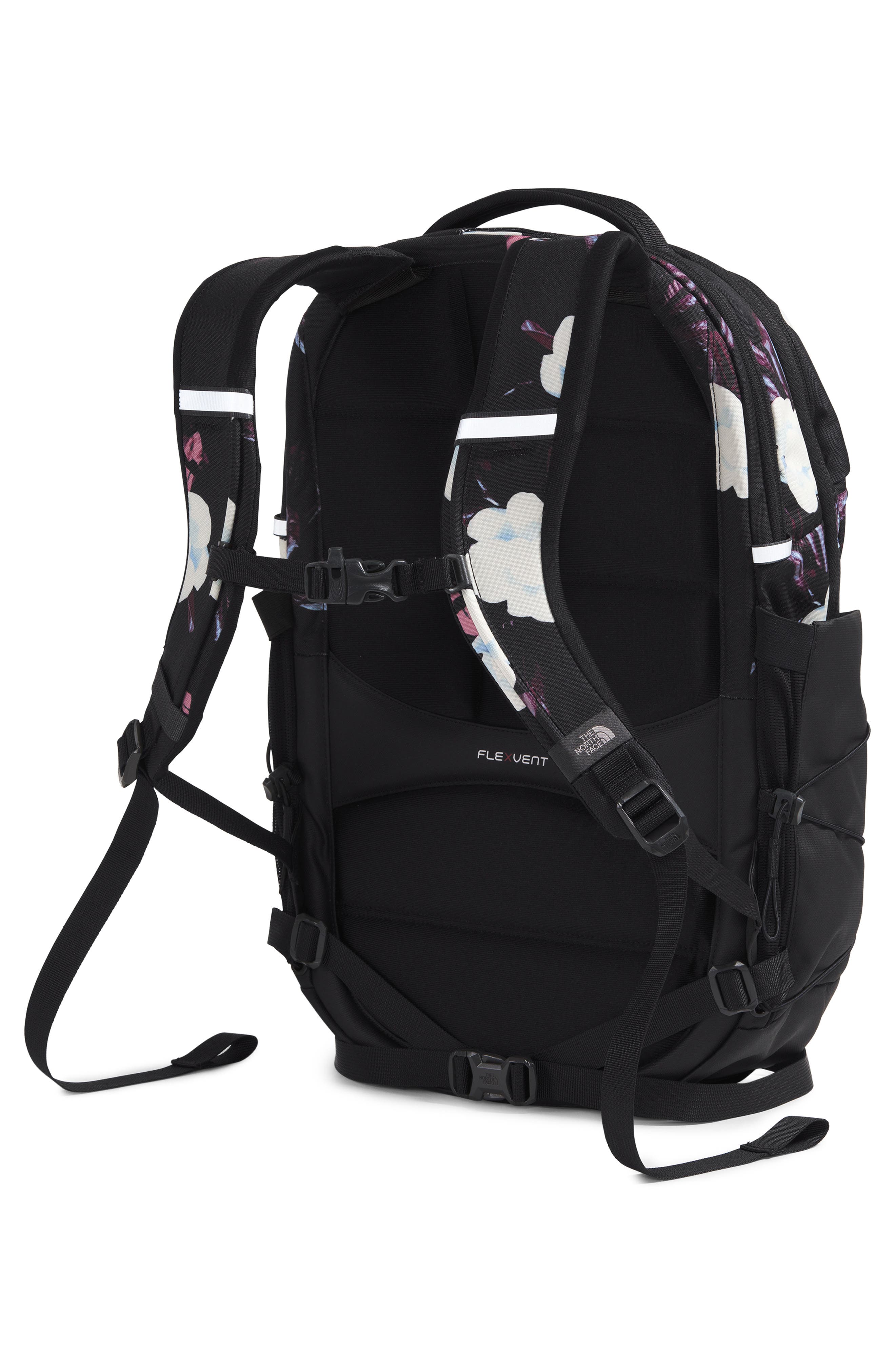 The North Face Borealis Water Repellent Backpack, Alternate, color, Tnf Black Winter Flowers Print