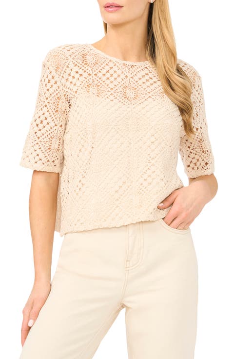 Waverly Openwork Top