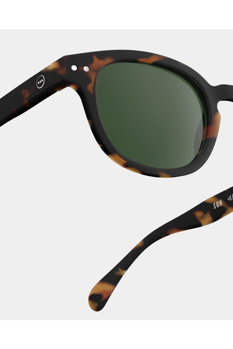 #C 47mm Square Sunglasses, Alternate, color, Tortoise