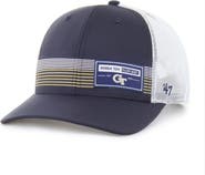 '47 Men's '47  Navy Georgia Tech Yellow Jackets Rangefinder brrr Trucker Adjustable Hat